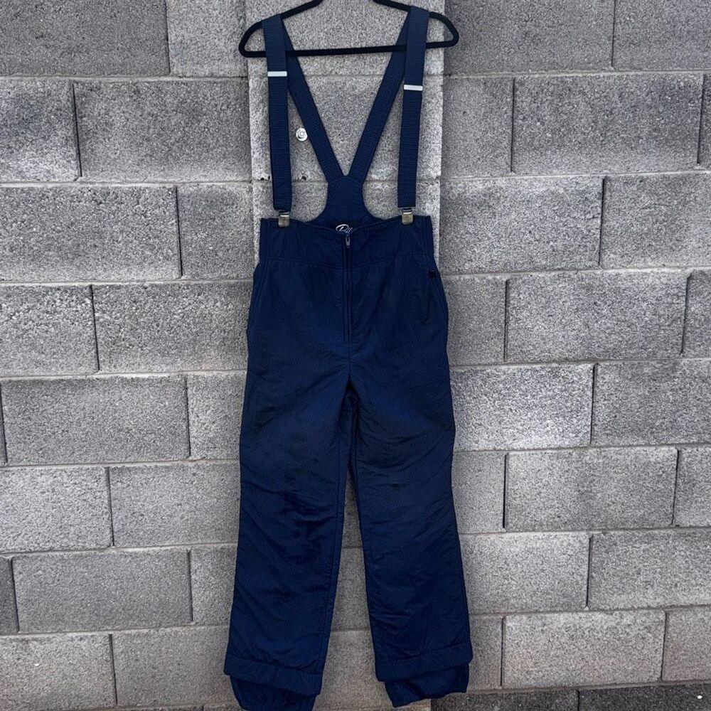 Vintage ROBBE SKIWEAR Blue Snowsuit Ski Bib